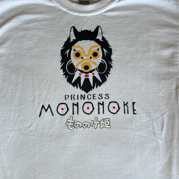 Vintage Princess Mononoke cotton t-shirt size M - Picture 2 of 7